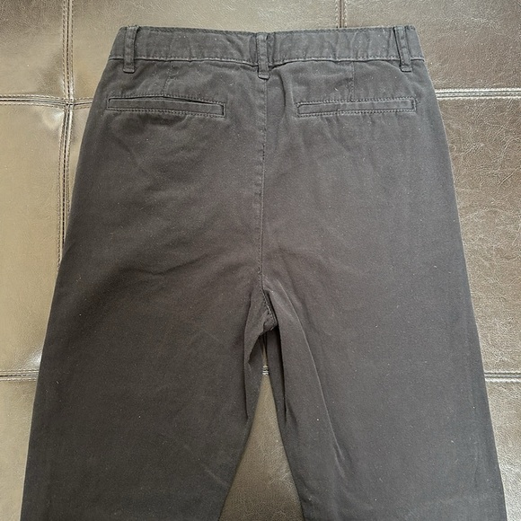 Children’s Place black khaki pants like new - Picture 7 of 9